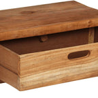 vidaXL TV-Ständer (118-200) x 30 x 40 cm Massivholz Akazie