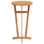vidaXL Garten-Bartisch Ø60x105 cm Massivholz Akazie