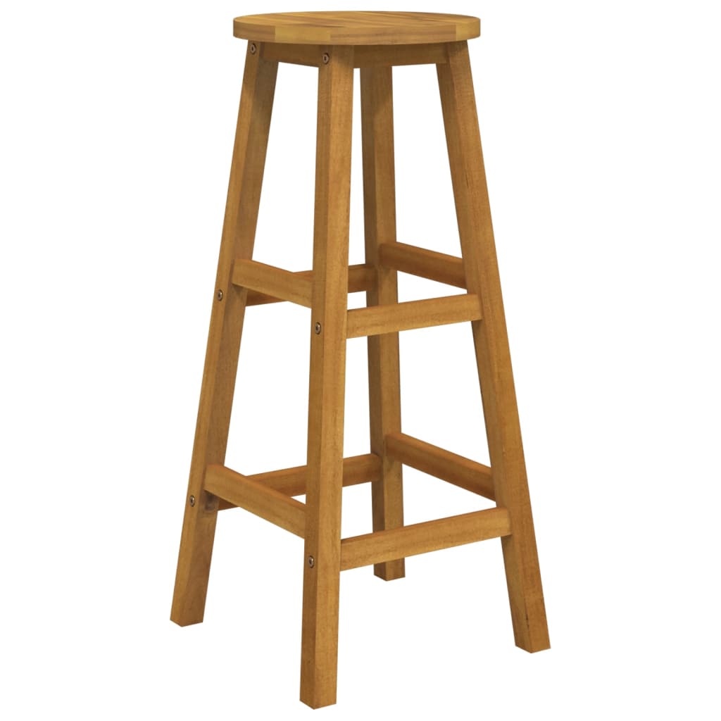 vidaXL 3-tlg. Bar-Set Massivholz Akazie