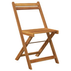 vidaXL 3-tlg. Bistro-Set Klappbar Massivholz Akazie