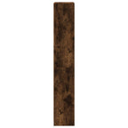 vidaXL Bücherregal 4 Fächer Räuchereiche 40x24x143 cm Holzwerkstoff
