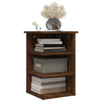 vidaXL Beistellregal Braun Eichen-Optik 35x35x55 cm Holzwerkstoff
