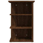vidaXL Beistellregal Braun Eichen-Optik 35x35x55 cm Holzwerkstoff