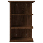 vidaXL Beistellregal Braun Eichen-Optik 35x35x55 cm Holzwerkstoff