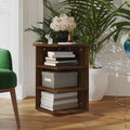 vidaXL Beistellregal Braun Eichen-Optik 35x35x55 cm Holzwerkstoff