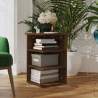 vidaXL Beistellregal Braun Eichen-Optik 35x35x55 cm Holzwerkstoff