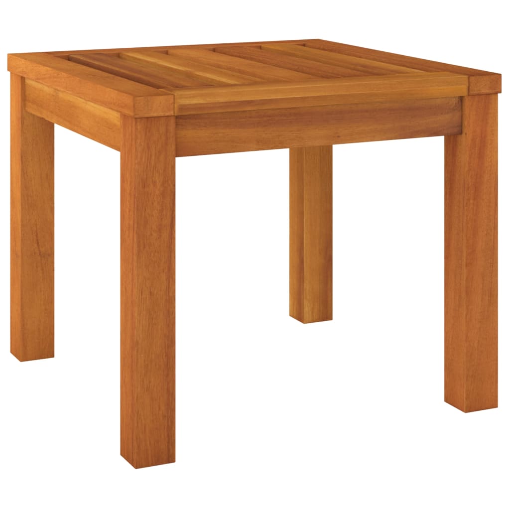 vidaXL Gartenhocker mit Kissen 2 Stk. 40x40x42 cm Massivholz Akazie