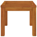 vidaXL Gartenhocker mit Kissen 2 Stk. 40x40x42 cm Massivholz Akazie