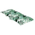 vidaXL Gartenstuhlauflagen für Hochlehner 6Stk. Blattmuster 120x50x7cm