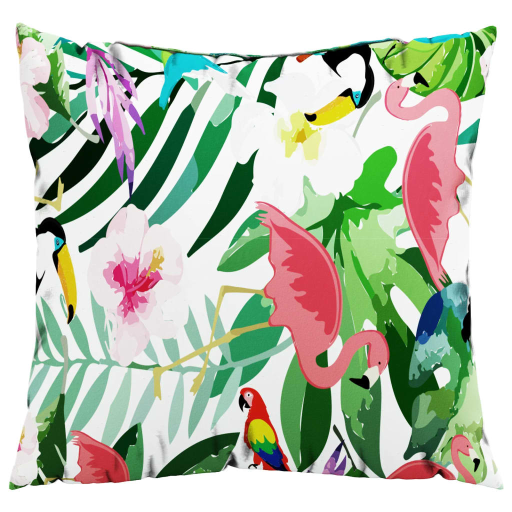 vidaXL Zierkissen 4 Stk. Mehrfarbig 40x40 cm Stoff