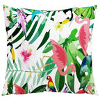 vidaXL Zierkissen 4 Stk. Mehrfarbig 40x40 cm Stoff