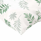 vidaXL Streupillows Blatt 4 pcs Blattmuster 40 x 40 cm Polyesterstoff