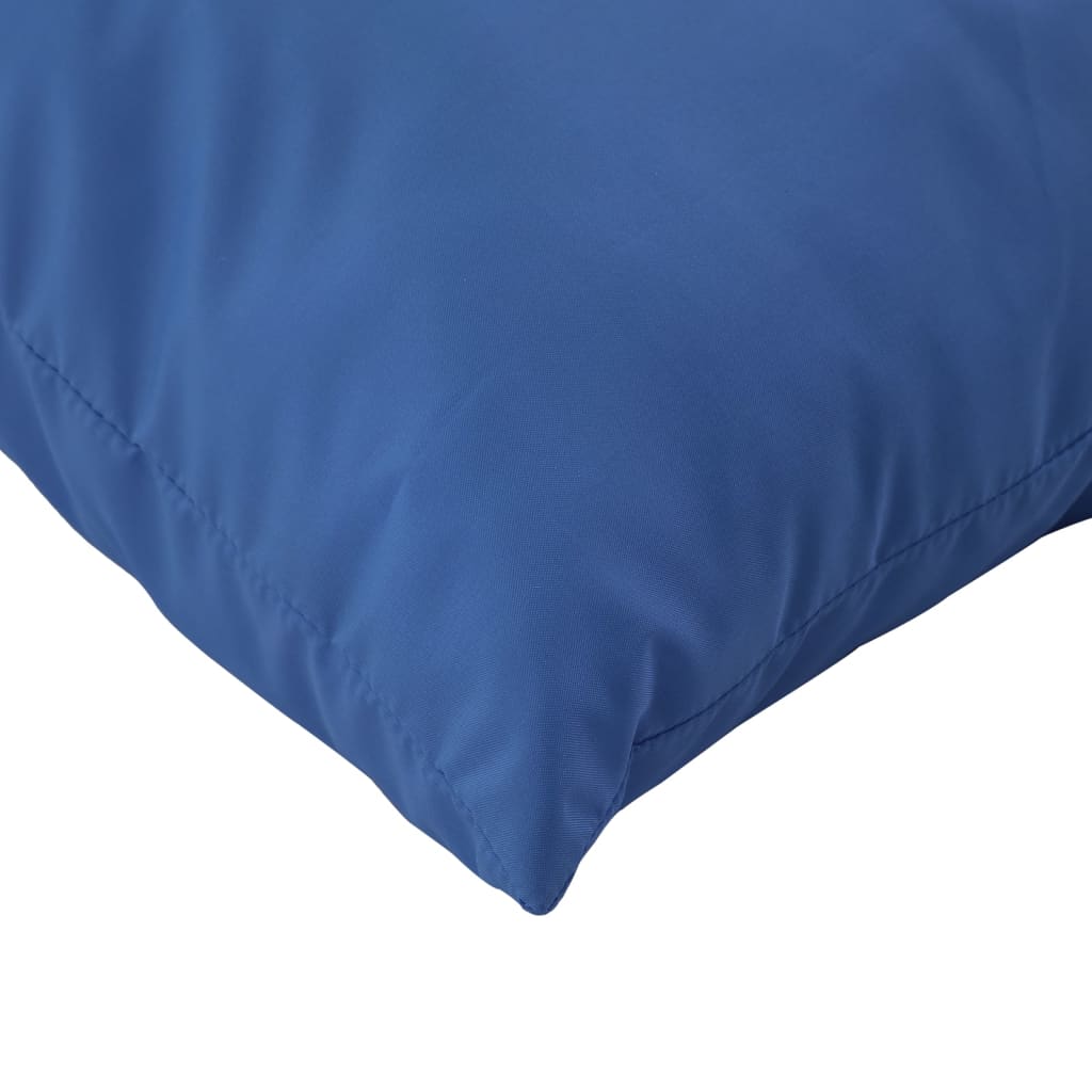 vidaXL Sofakissen 4 Stk. Königsblau 50x50 cm Stoff