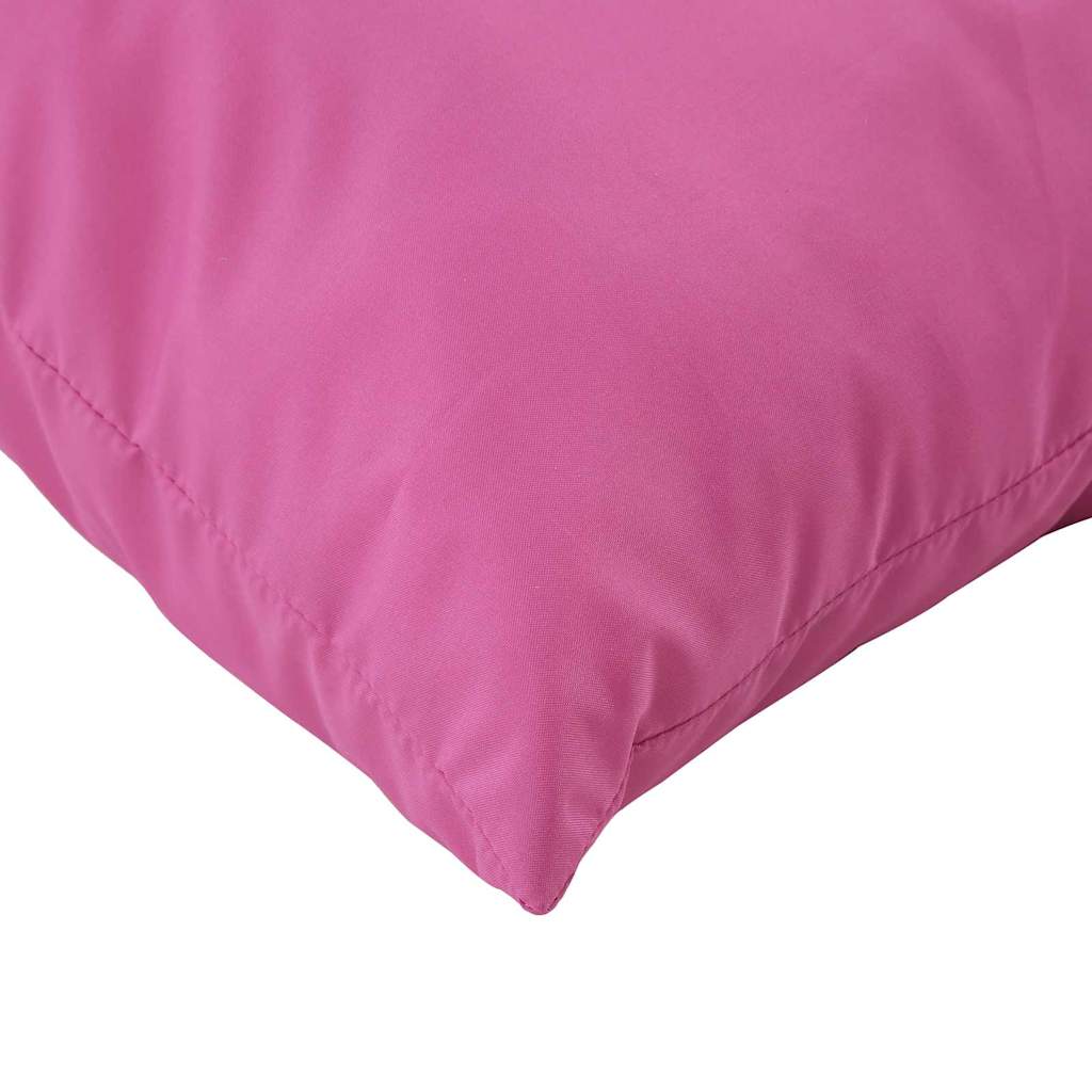 vidaXL Streupillows Uni 4 pcs Rosa 50 x 50 cm Polyesterstoff
