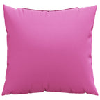 vidaXL Streupillows Uni 4 pcs Rosa 50 x 50 cm Polyesterstoff