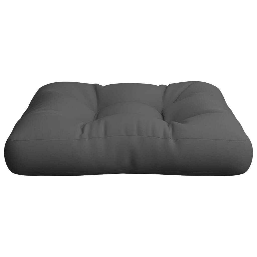 vidaXL Palettenkissen Anthrazit 50x50x12 cm Stoff