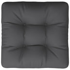 vidaXL Palettenkissen Anthrazit 50x50x12 cm Stoff
