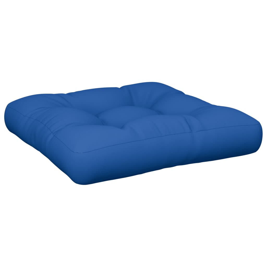 vidaXL Palettenkissen Königsblau 50x50x12 cm Stoff