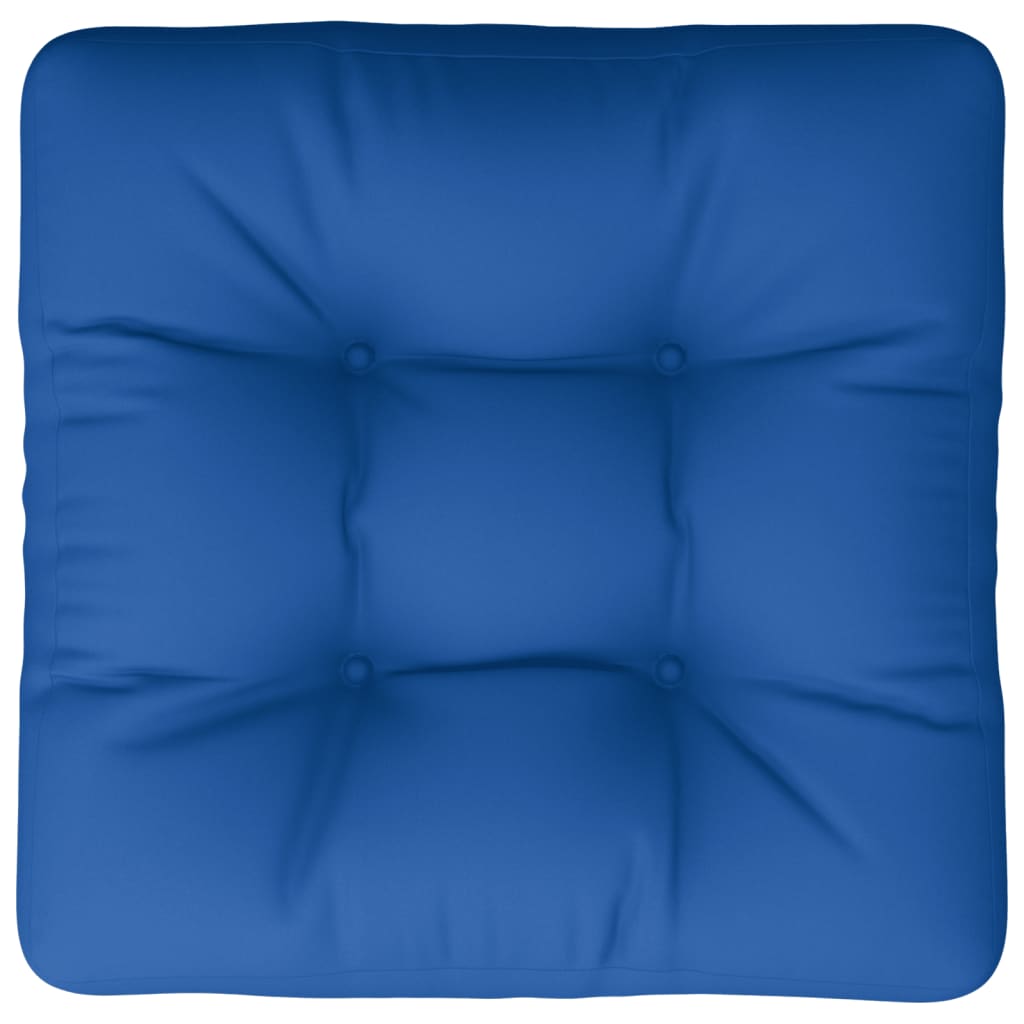 vidaXL Palettenkissen Königsblau 50x50x12 cm Stoff