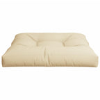 vidaXL Palettensofa-Kissen Beige 70x70x12 cm