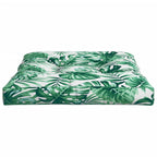 vidaXL Palettensofa-Kissen Blattmuster 70x70x12 cm