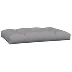 vidaXL Palettenkissen 3-tlg. Grau Stoff
