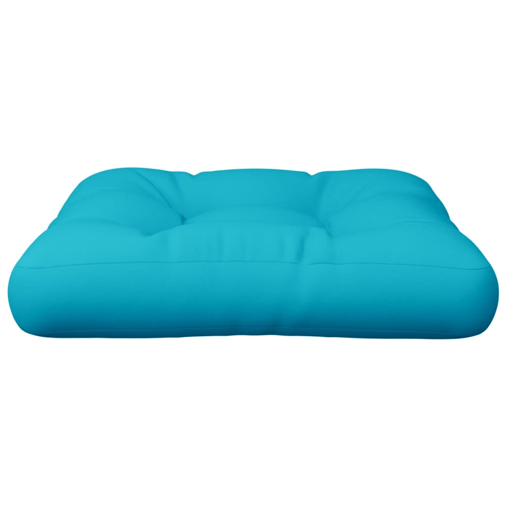 vidaXL Palettenkissen Türkis 60x61,5x10 cm Oxford-Gewebe