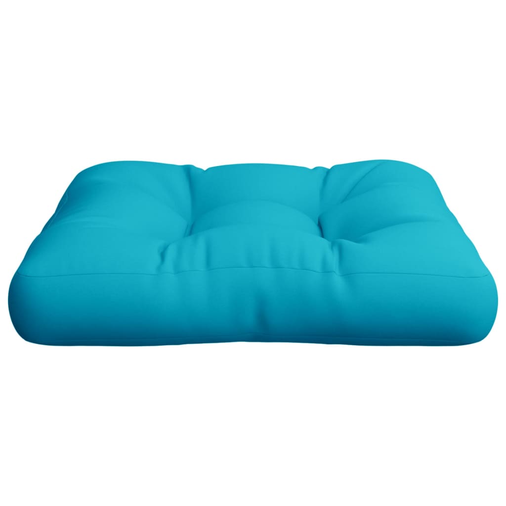 vidaXL Palettenkissen Türkis 60x61,5x10 cm Oxford-Gewebe
