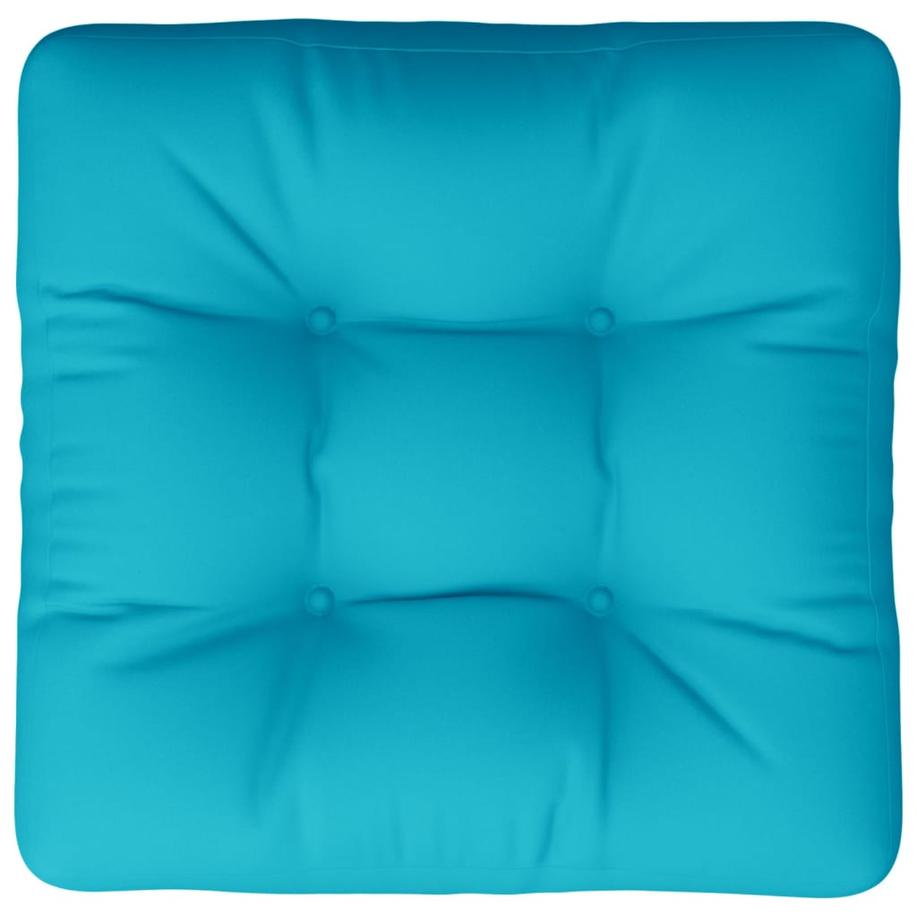 vidaXL Palettenkissen Türkis 60x61,5x10 cm Oxford-Gewebe
