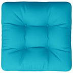 vidaXL Palettenkissen Türkis 60x61,5x10 cm Oxford-Gewebe