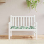 vidaXL Stuhlpolster Blatt Blattmuster 100 x 50 x 3 cm Oxford-Stoff