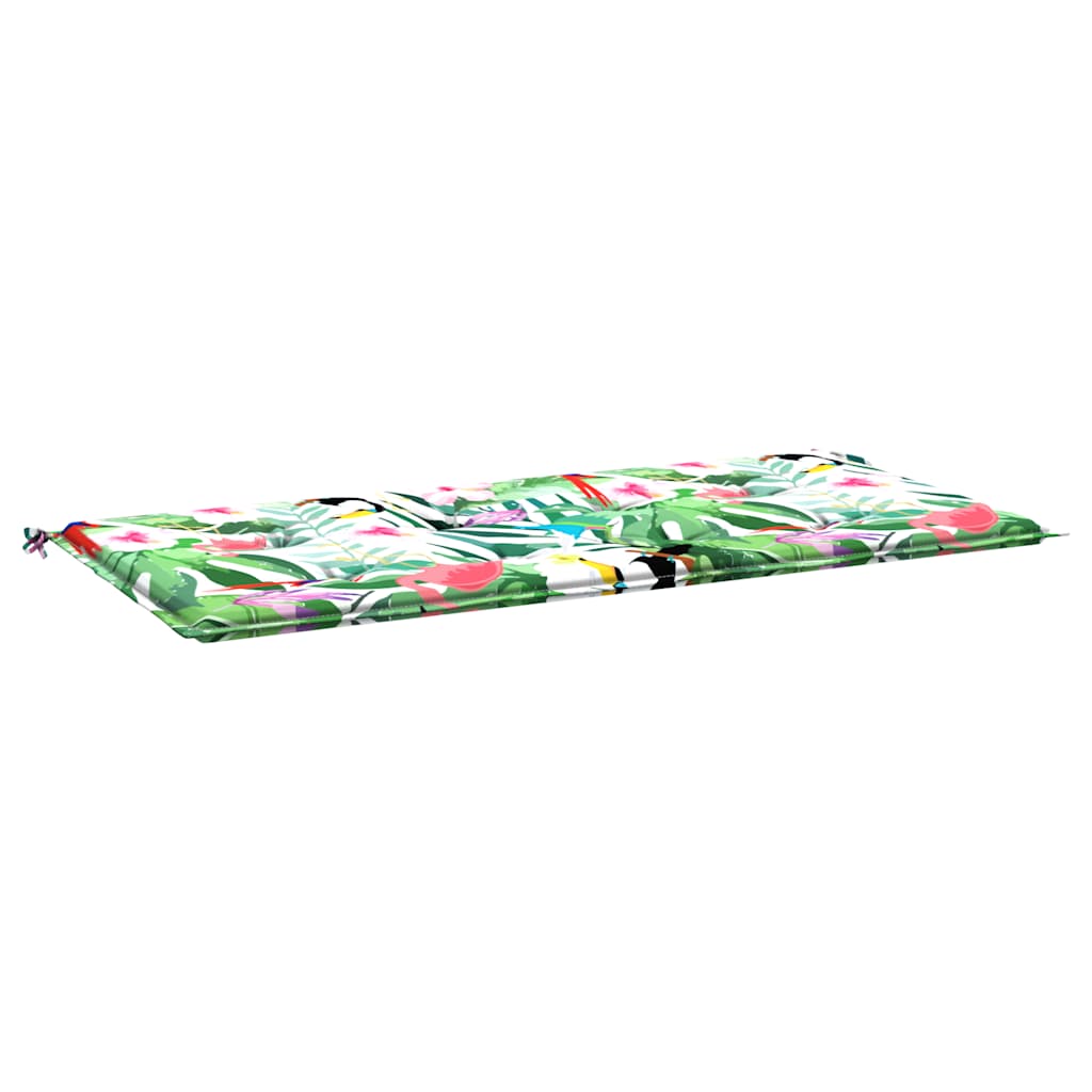 vidaXL Gartenbank-Auflage Mehrfarbig 100x50x4 cm Oxford-Gewebe