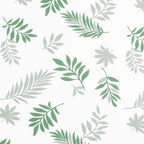 vidaXL Gartenbank-Auflage Blattmuster 100x50x3 cm Oxford-Gewebe