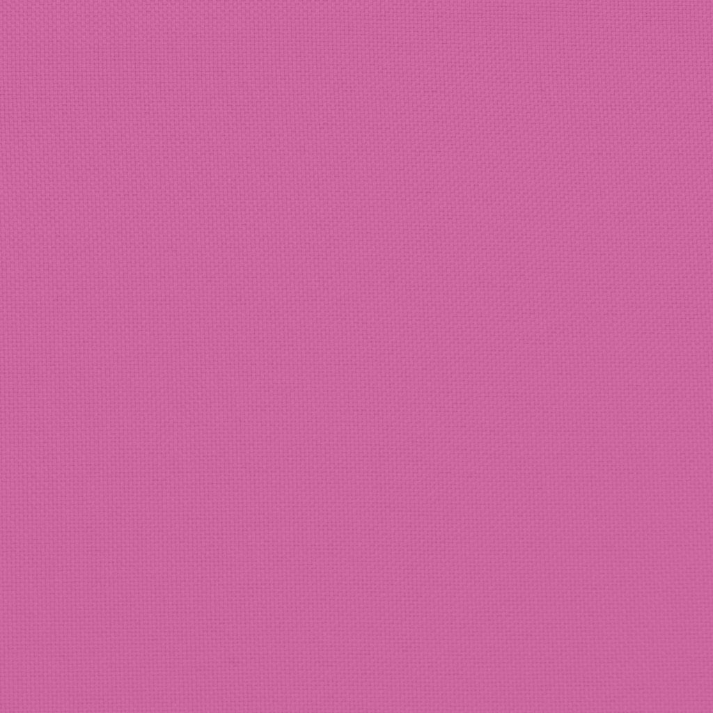 vidaXL Stuhlpolster Uni Rosa 100 x 50 x 3 cm Oxford-Stoff