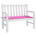 vidaXL Stuhlpolster Uni Rosa 100 x 50 x 3 cm Oxford-Stoff