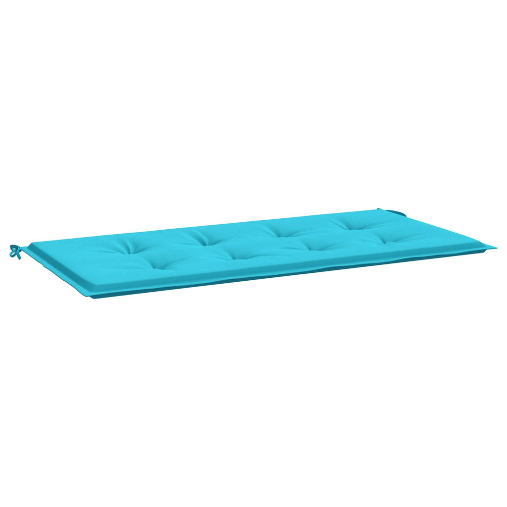 vidaXL Bankpolster Uni Türkis 120 x 50 x 3 cm Oxford-Stoff