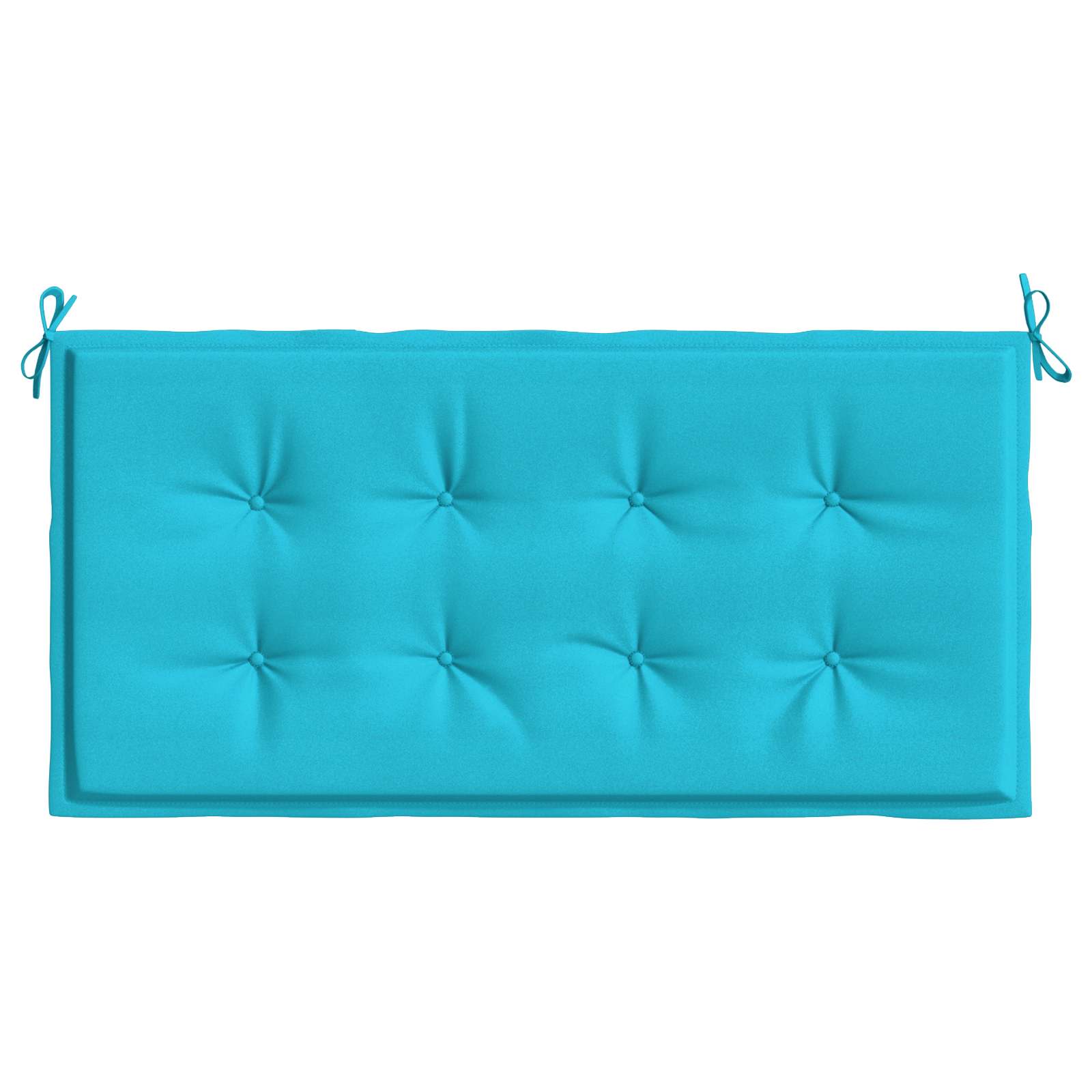 vidaXL Bankpolster Uni Türkis 120 x 50 x 3 cm Oxford-Stoff