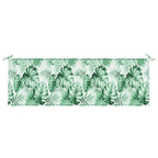vidaXL Bankpolster Blatt Blattmuster 150 x 50 x 3 cm Oxford-Stoff