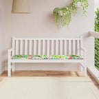 vidaXL Bankpolster Floral Mehrfarbig 150 x 50 x 3 cm Oxford-Stoff