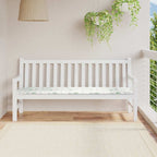 vidaXL Bankpolster Blatt Blattdesign 150 x 50 x 3 cm Oxford-Stoff