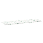vidaXL Bankpolster Blatt Blattdesign 150 x 50 x 3 cm Oxford-Stoff