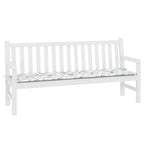vidaXL Bankpolster Blatt Blattdesign 150 x 50 x 3 cm Oxford-Stoff