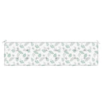 vidaXL Gartenbank-Auflage Blattmuster 200x50x4 cm Stoff