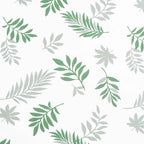 vidaXL Gartenbank-Auflage Blattmuster 200x50x4 cm Stoff