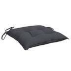 vidaXL Stuhlkissen 6 Stk. Anthrazit 40x40x7 cm Oxford-Gewebe