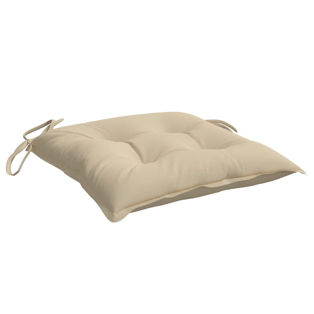 vidaXL Palettenkissen 6 Stk. Beige 50x50x7 cm Oxford-Gewebe