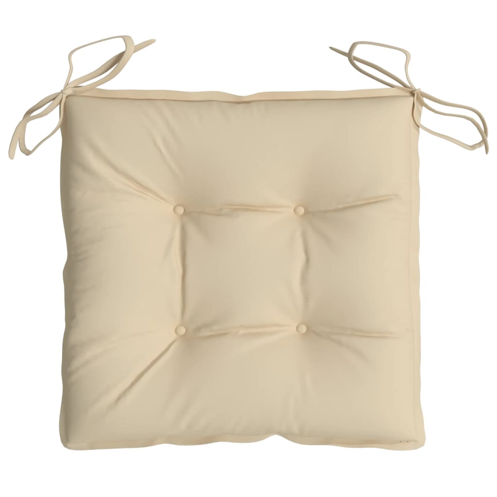 vidaXL Palettenkissen 6 Stk. Beige 50x50x7 cm Oxford-Gewebe