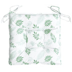 vidaXL Stuhlkissen 6 Stk. Blattmuster 50x50x7 cm Oxford-Gewebe