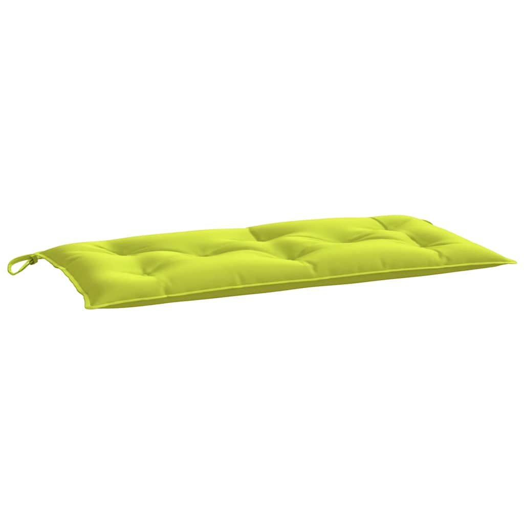vidaXL Gartenbank-Auflage Knallgrün 100x50x7 cm Oxford-Gewebe