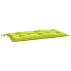 vidaXL Gartenbank-Auflage Knallgrün 100x50x7 cm Oxford-Gewebe